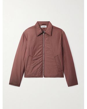 Our Legacy Slight Iridescent Shell Jacket - Red