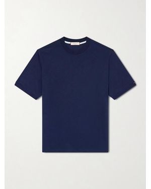 Canali Cotton-Jersey T-Shirt - Blue