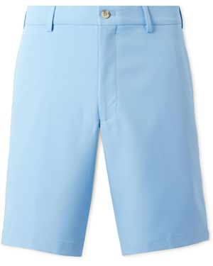 Peter Millar Salem Slim-fit Tech-twill Golf Shorts - Blue