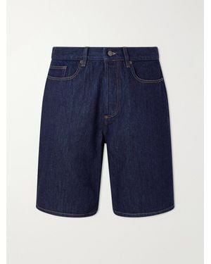 Aimé Leon Dore Straight-Leg Denim Shorts - Blue