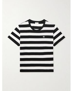 Celine T-Shirt Cropped - Blu