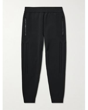 Fusalp Cyrion Tapered Double-Faced Wool-Blend Joggers - Black