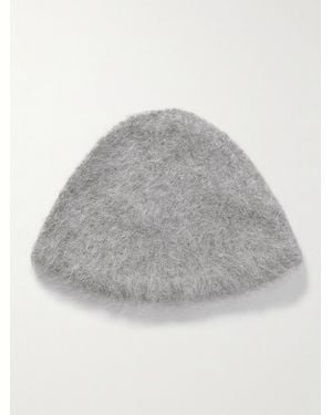 Amomento Alpaca-Blend Bucket Hat - Grey