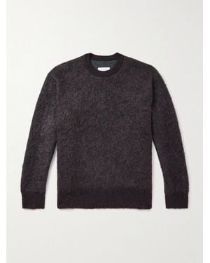 Ssstein Jacquard-Knit Jumper - Blue