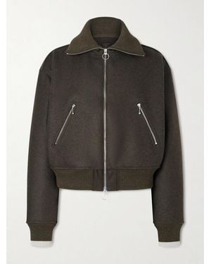 Kapital Wool-flannel Blouson Jacket - Black