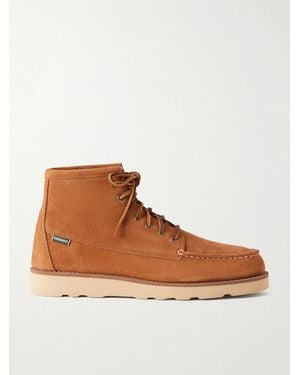 Sebago Tala Suede Lace-Up Boots - Brown