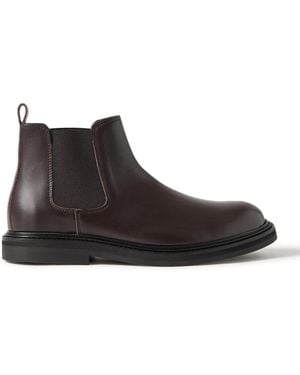 VINNY'S Vinnee Leather Chelsea Boots - Black