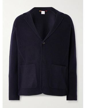 Paul Smith Merino Wool Jacket - Blue