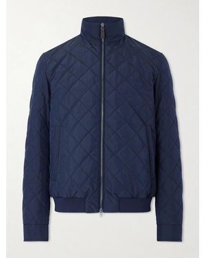 Herno Quilted Shell Jacket - Blue