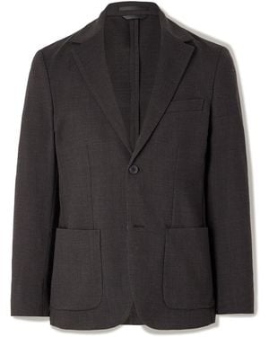 Sunspel Wool-blend Suit Jacket - Black