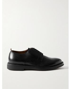 Officine Creative Hopkins Flexi 208 Leather Derby Shoes - Black