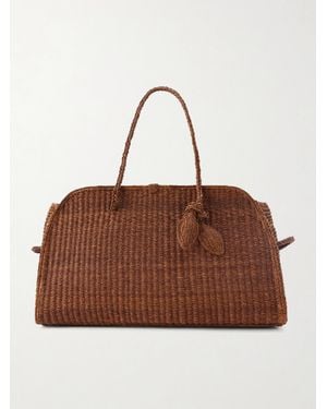 Jacquemus Grand Turismo Raffia Tote Bag - Braun