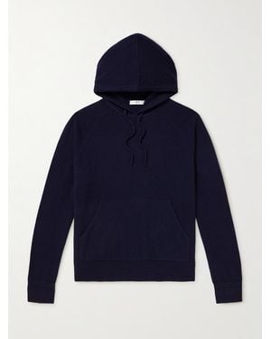 MR P. Mitchell Cashmere Hoodie - Blue