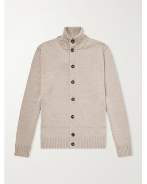 Slowear Wool Cardigan - Natural