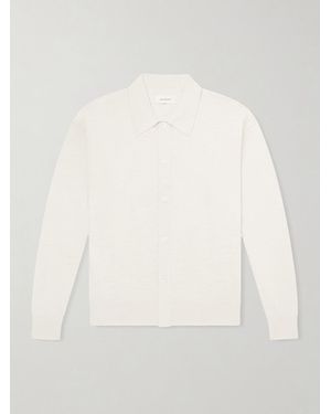 mfpen Formal Cardigan aus einer Baumwoll-Leinenmischung - Natur