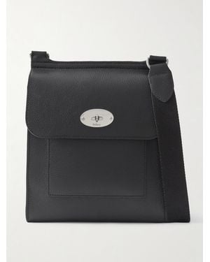 Mulberry Antony Full-grain Leather Messenger Bag - Black