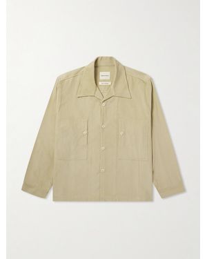 Nicholas Daley Cotton-Corduroy Overshirt - Natural