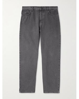 The Row Ross Straight-Leg Jeans - Grey
