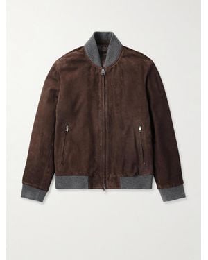 Brioni Bomber - Marrone