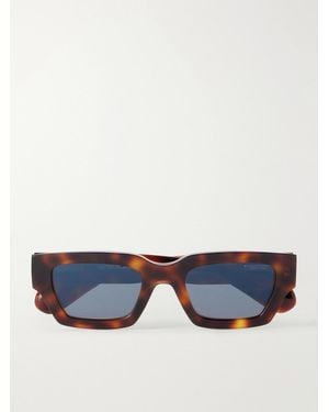 Oliver Peoples Jil Sander Edition 6 Square-Frame Acetate Sunglasses - Blue