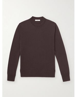 MR P. Curtis Cashmere Sweater - Viola