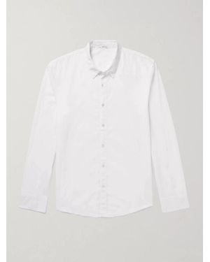 James Perse Cotton-Poplin Shirt - White