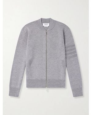 Thom Browne Striped Wool - Grau