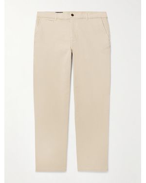 Portuguese Flannel Pantaloni A Gamba Dritta - Neutro