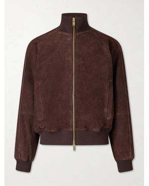 Baracuta Roughout Suede Jacket - Brown