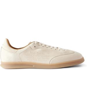 Paul Smith Bailey Logo-Embossed Nubuck Sneakers - White