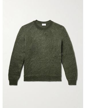 Saint Laurent Pullover Slim-Fit - Verde