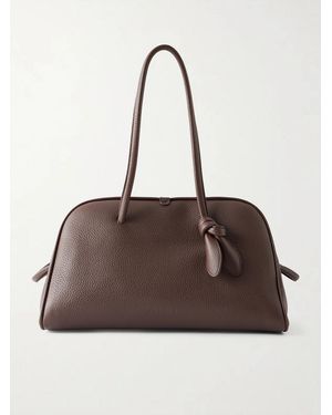 Jacquemus Le Turismo Full-Grain Leather Messenger Bag - Brown