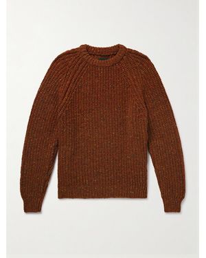 Howlin' Taste Of The Future Ribbed Wool Jumper - Brown