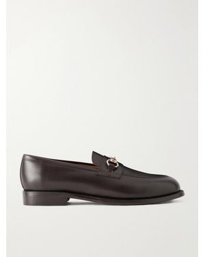 Morjas The Horsebit Leather Loafers - White