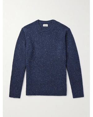 Hartford Wool-blend Jumper - Blue