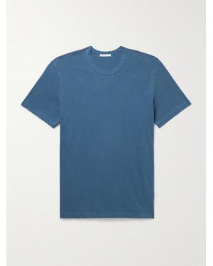James Perse Combed Cotton-Jersey T-Shirt - Blue