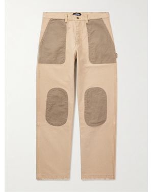 CHERRY LA Pantaloni A Gamba Dritta - Neutro