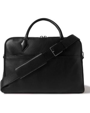Metier Closer All Day Full-Grain Leather Briefcase - Black
