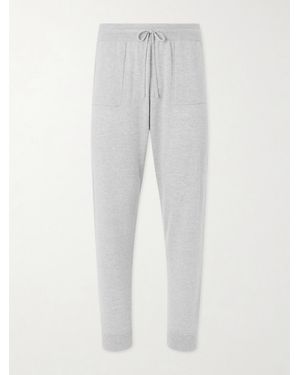 MR P. Tapered Merino Wool And Cashmere-blend Sweatpants - White