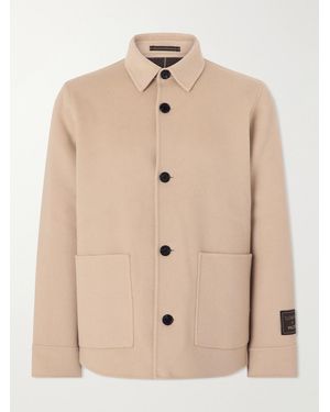 Slowear Felted Wool-Blend Blouson Jacket - Natural