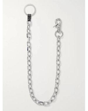 Our Legacy Ladon Metal Wallet Chain - White