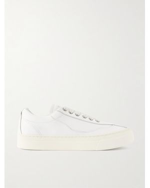 Omni Dellow Leather Trainers - Natural