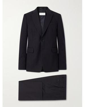 Dries Van Noten Kayno Cotton And Wool-Blend Suit - Blue