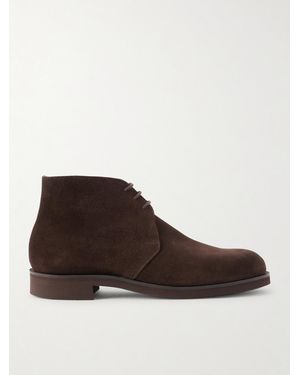 George Cleverley Nathan Suede Chukka Boots - Brown