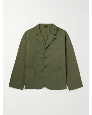 Kapital Cotton-Blend Ripstop Jacket - Green