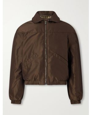 Lemaire Shell Down Blouson Jacket - Braun