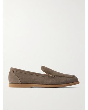 MR P. Suede Loafers - Brown