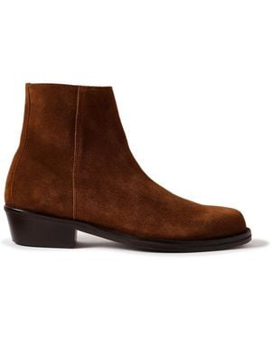 MR P. Oscar Suede Chelsea Boots - Brown