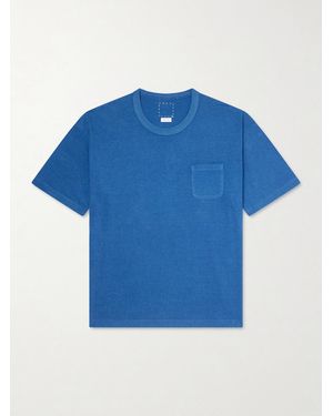 Visvim Jumbo Cotton-jersey T-shirt - Blue