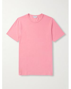 Gabriela Hearst Bandeira Cotton-Jersey T-Shirt - Pink